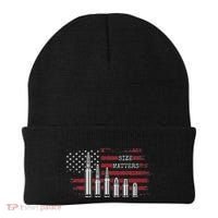 Ammo & Gun Lover  Size Matters Bullets & Caliber Beanie thumb 0