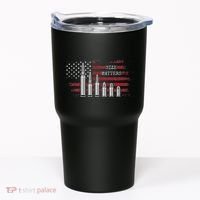 Ammo & Gun Lover  Size Matters Bullets & Caliber Tumbler thumb 0