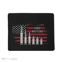 Ammo & Gun Lover  Size Matters Bullets & Caliber Mousepad thumb 0