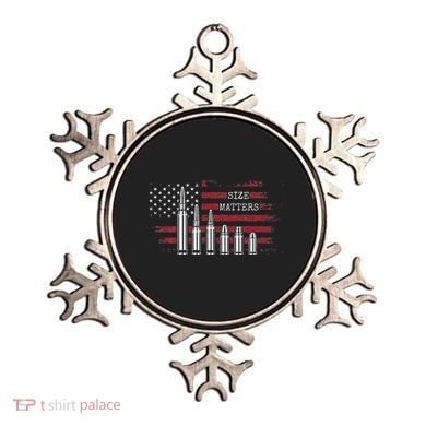 Ammo & Gun Lover  Size Matters Bullets & Caliber Ornament