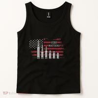 Ammo & Gun Lover  Size Matters Bullets & Caliber Tank Top thumb 2