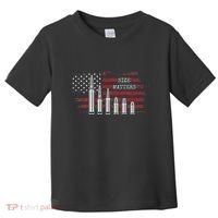 Ammo & Gun Lover  Size Matters Bullets & Caliber Toddler T-Shirt thumb 0