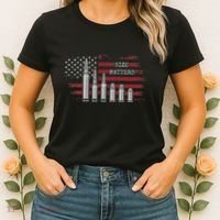 Ammo & Gun Lover  Size Matters Bullets & Caliber Women's T-Shirt thumb 2