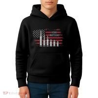 Ammo & Gun Lover  Size Matters Bullets & Caliber Kids Hoodie thumb 4