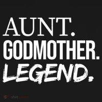 Aunt Godmother Legend Funny Favorite Aunt Great Gift Women's Hoodie thumb 2