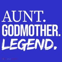 Aunt Godmother Legend Funny Favorite Aunt Great Gift Sweatshirt thumb 3