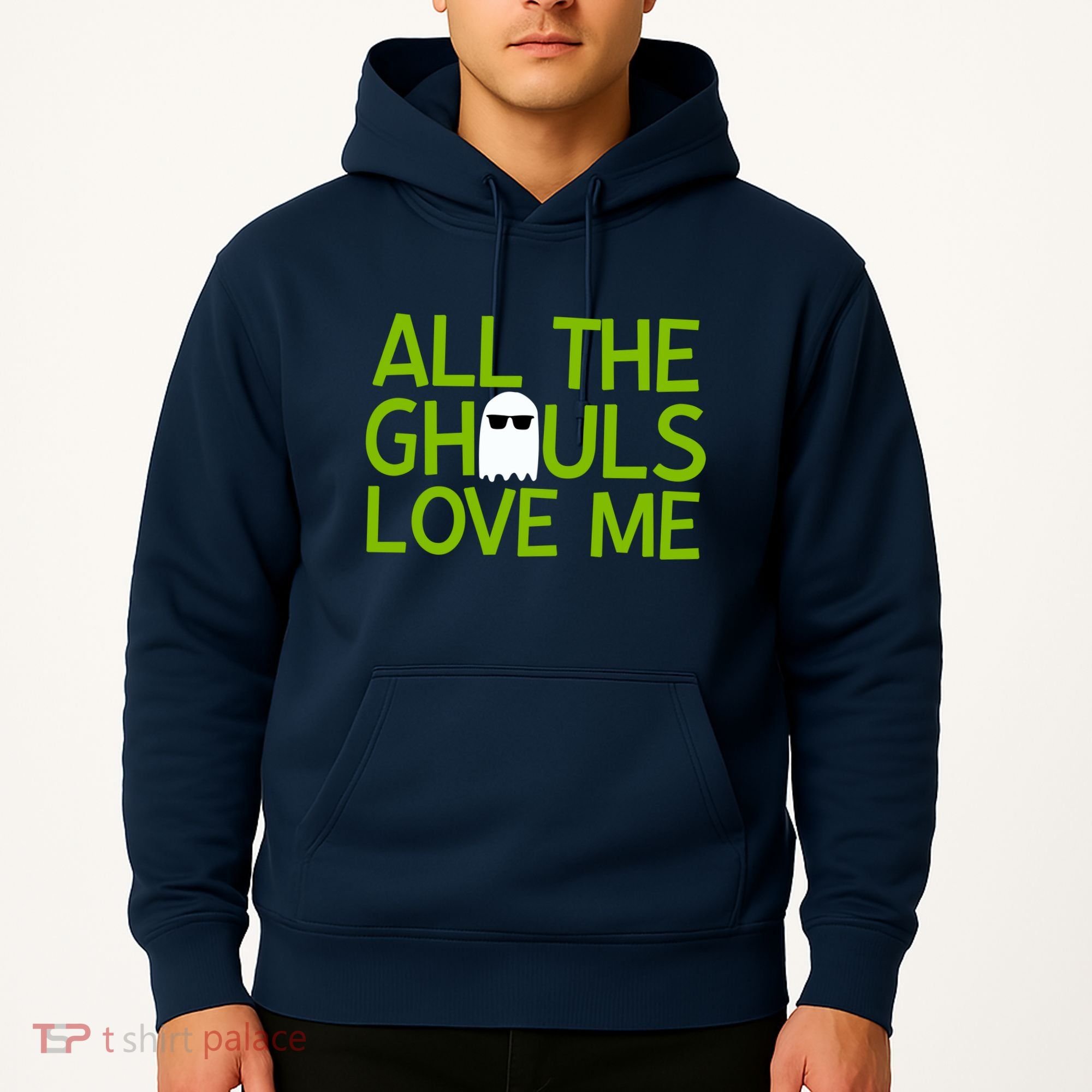 All Ghouls Love Me Funny Halloween Ghost Hoodie