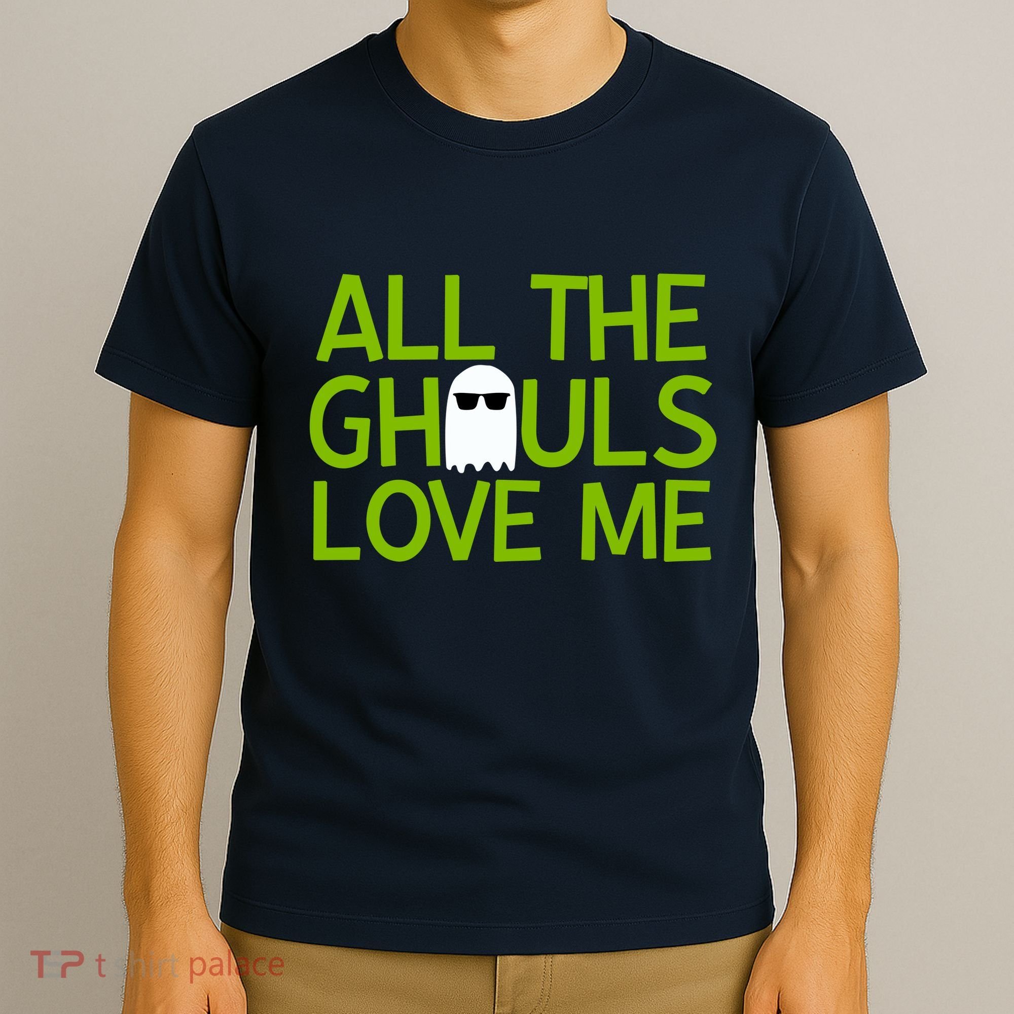 All Ghouls Love Me Funny Halloween Ghost T-Shirt