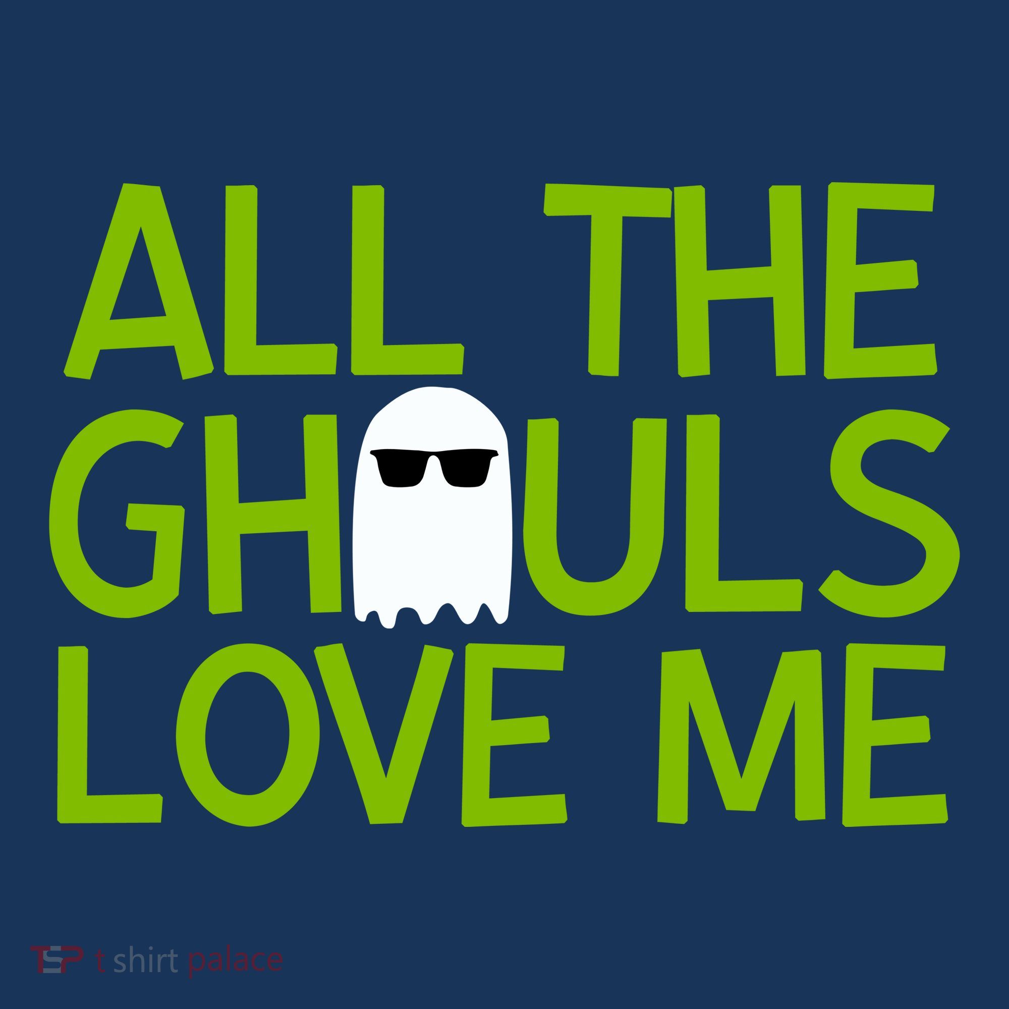 All Ghouls Love Me Funny Halloween Ghost Mousepad