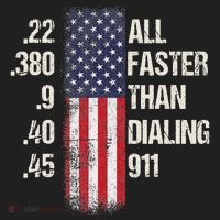 Ammo & Gun Lovers All Faster Than Dialing 911 Golf Towel thumb 3