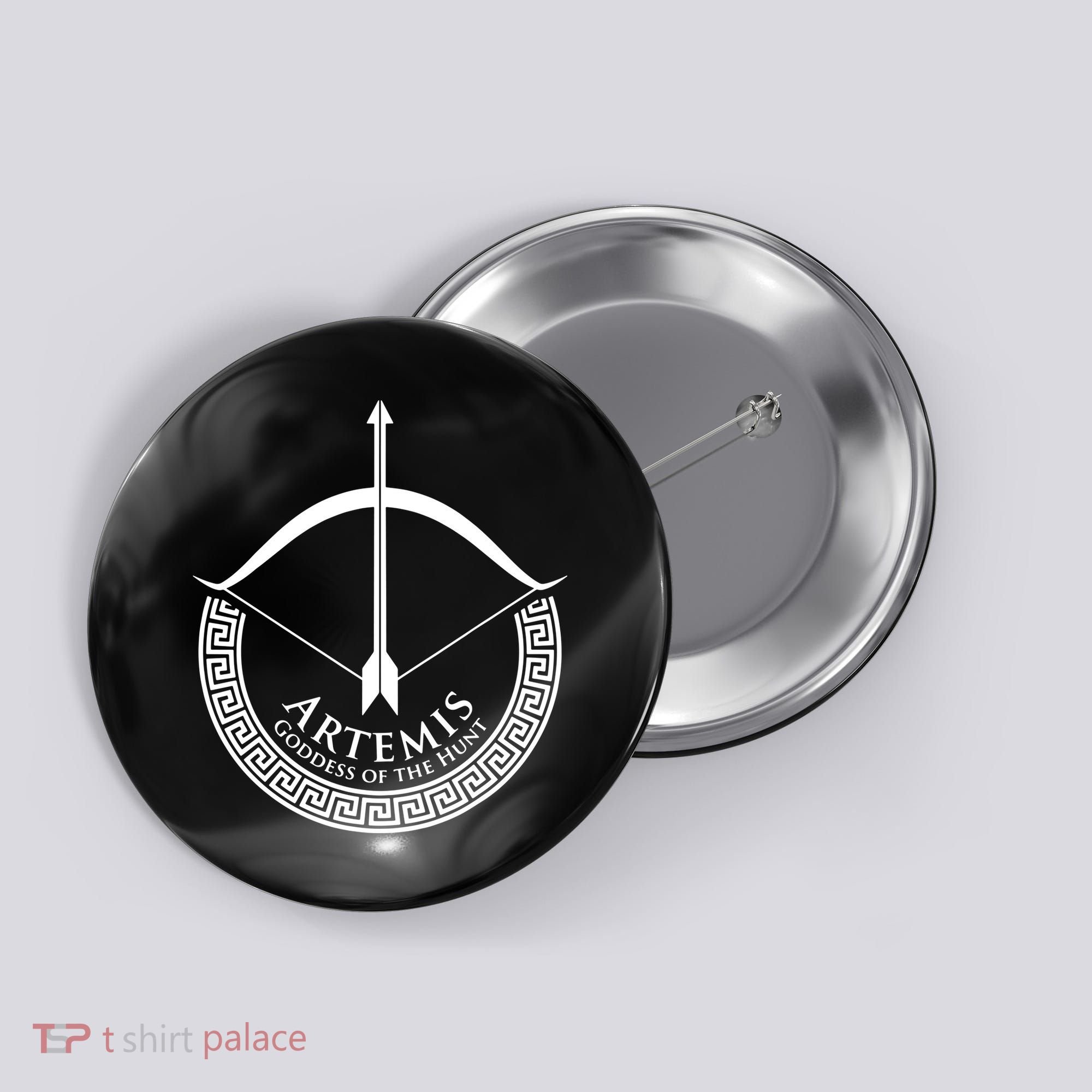 Ancient Greece Lovers Of Artemis Button