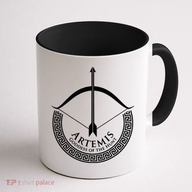 Ancient Greece Lovers Of Artemis Coffee Mug back