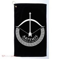 Ancient Greece Lovers Of Artemis Golf Towel thumb 0