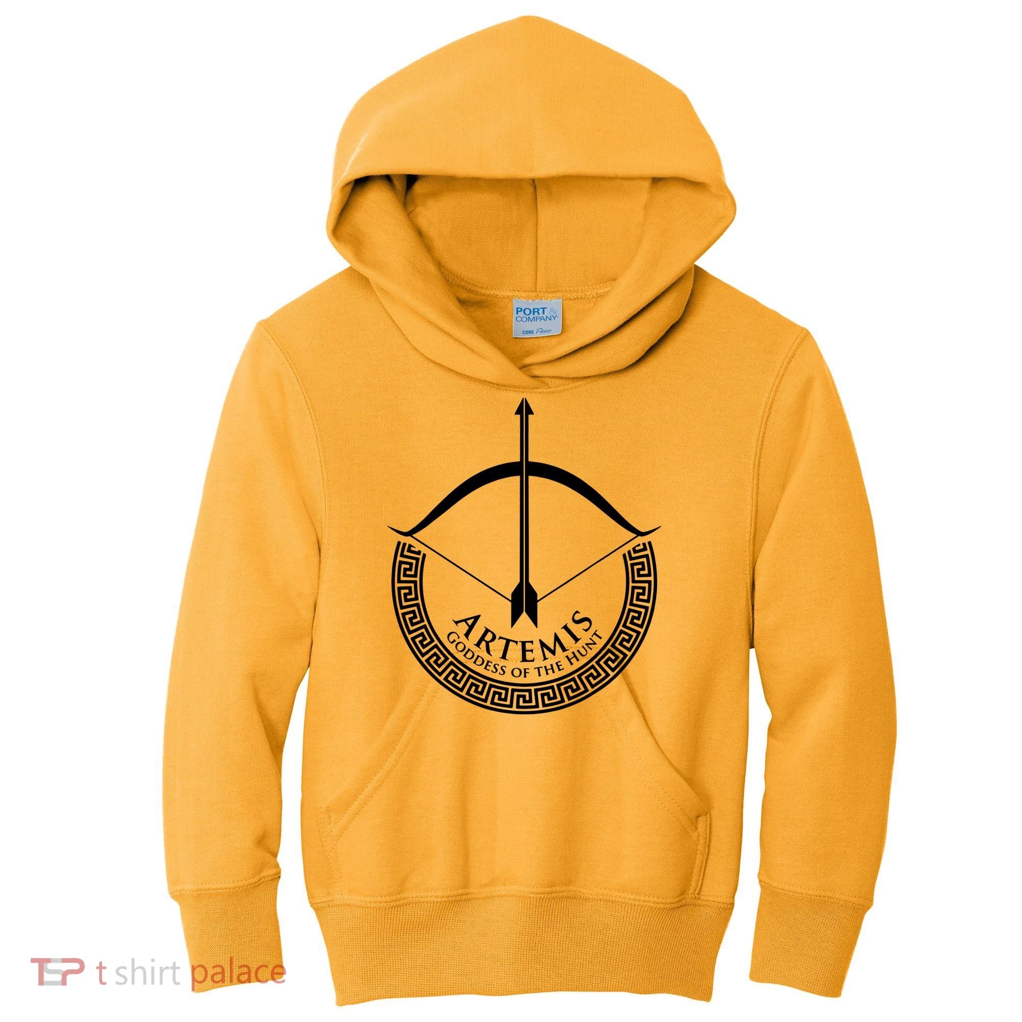 Ancient Greece Lovers Of Artemis Kids Hoodie