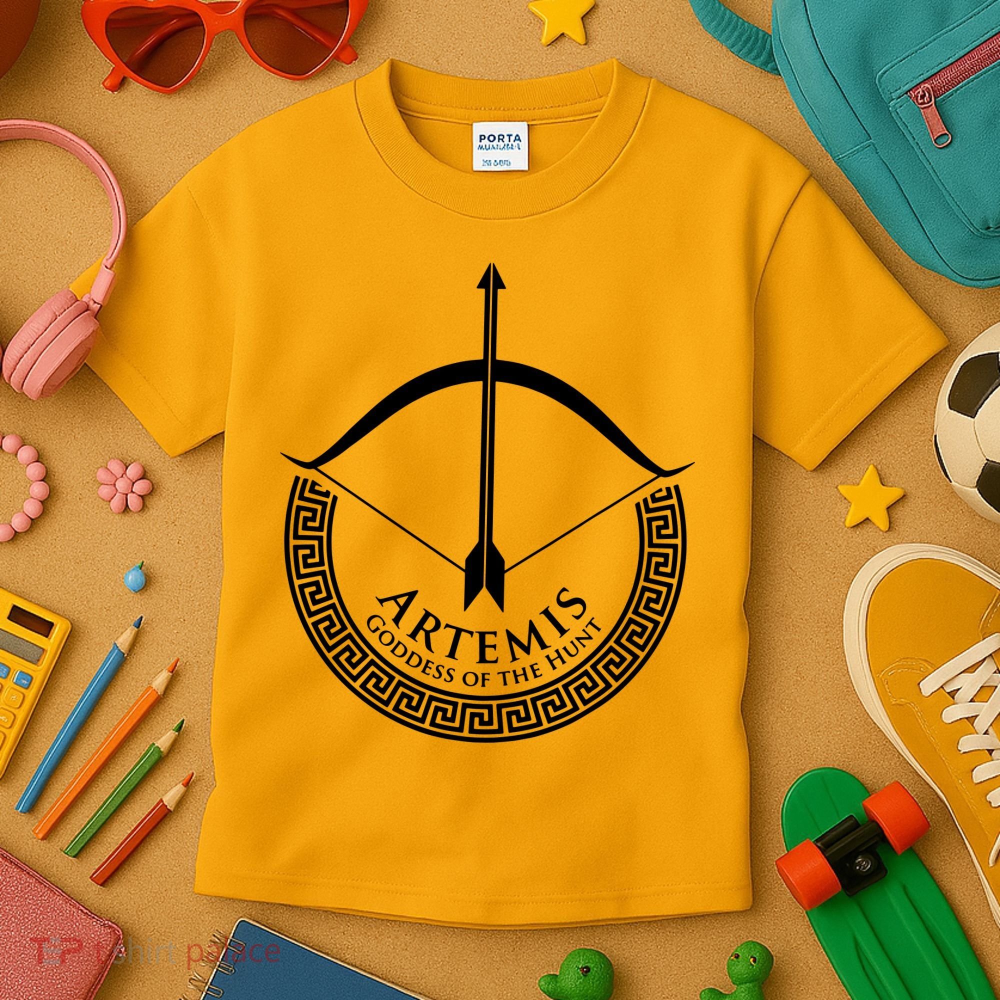 Ancient Greece Lovers Of Artemis Kids T-Shirt