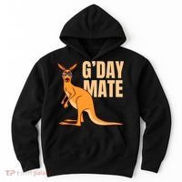 Australia G'Day Mate Shirt Funny Kangaroo Australian Symbol TShirt Hoodie thumb 0