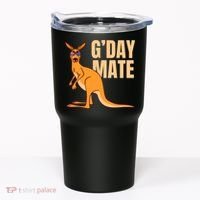Australia G'Day Mate Shirt Funny Kangaroo Australian Symbol TShirt Tumbler thumb 0