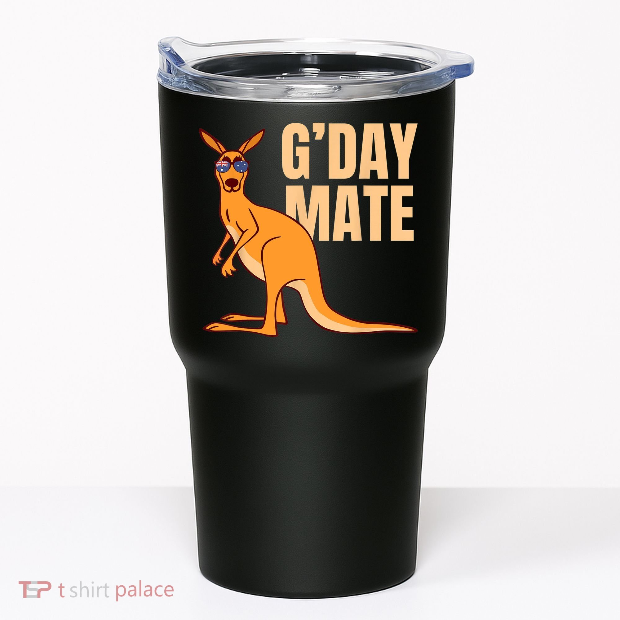 Australia G'Day Mate Shirt Funny Kangaroo Australian Symbol TShirt Tumbler