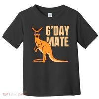 Australia G'Day Mate Shirt Funny Kangaroo Australian Symbol TShirt Toddler T-Shirt thumb 0