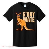 Australia G'Day Mate Shirt Funny Kangaroo Australian Symbol TShirt Kids T-Shirt thumb 0