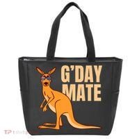 Australia G'Day Mate Shirt Funny Kangaroo Australian Symbol TShirt Tote Bag thumb 0