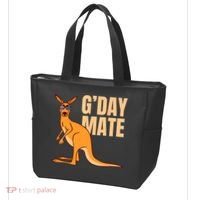 Australia G'Day Mate Shirt Funny Kangaroo Australian Symbol TShirt Tote Bag thumb 3