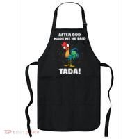 After God made Me He Said TaDa Funny Chicken Apron thumb 0