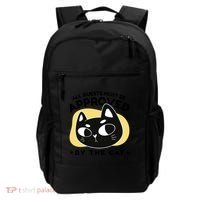 All Guests Must Be Approved By The Cat Funny Backpack thumb 0