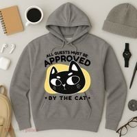 All Guests Must Be Approved By The Cat Funny Hoodie thumb 3