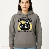 All Guests Must Be Approved By The Cat Funny Hoodie thumb 5