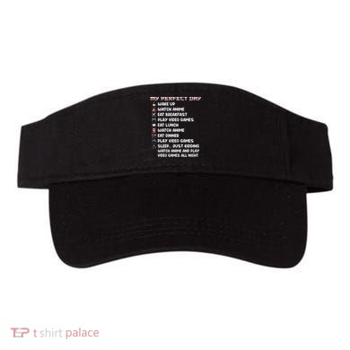 Anime Gamer My Perfect Day Watch Anime Play Video Game Visor