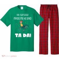 After God Made Me He Said Ta Da! Tada! Funny Meme Pajama Set thumb 0
