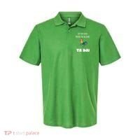 After God Made Me He Said Ta Da! Tada! Funny Meme Polo thumb 0
