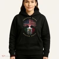 American Grown Mexican Roots Mexico Flag Hoodie thumb 5