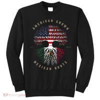 American Grown Mexican Roots Mexico Flag Sweatshirt thumb 0