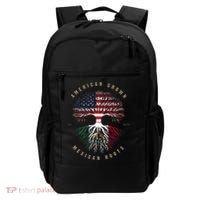American Grown Mexican Roots Mexico Flag Backpack thumb 0