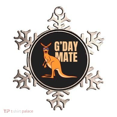 Australia G'day Mate Meaningful Gift Funny Kangaroo Australian Symbol Gift Ornament