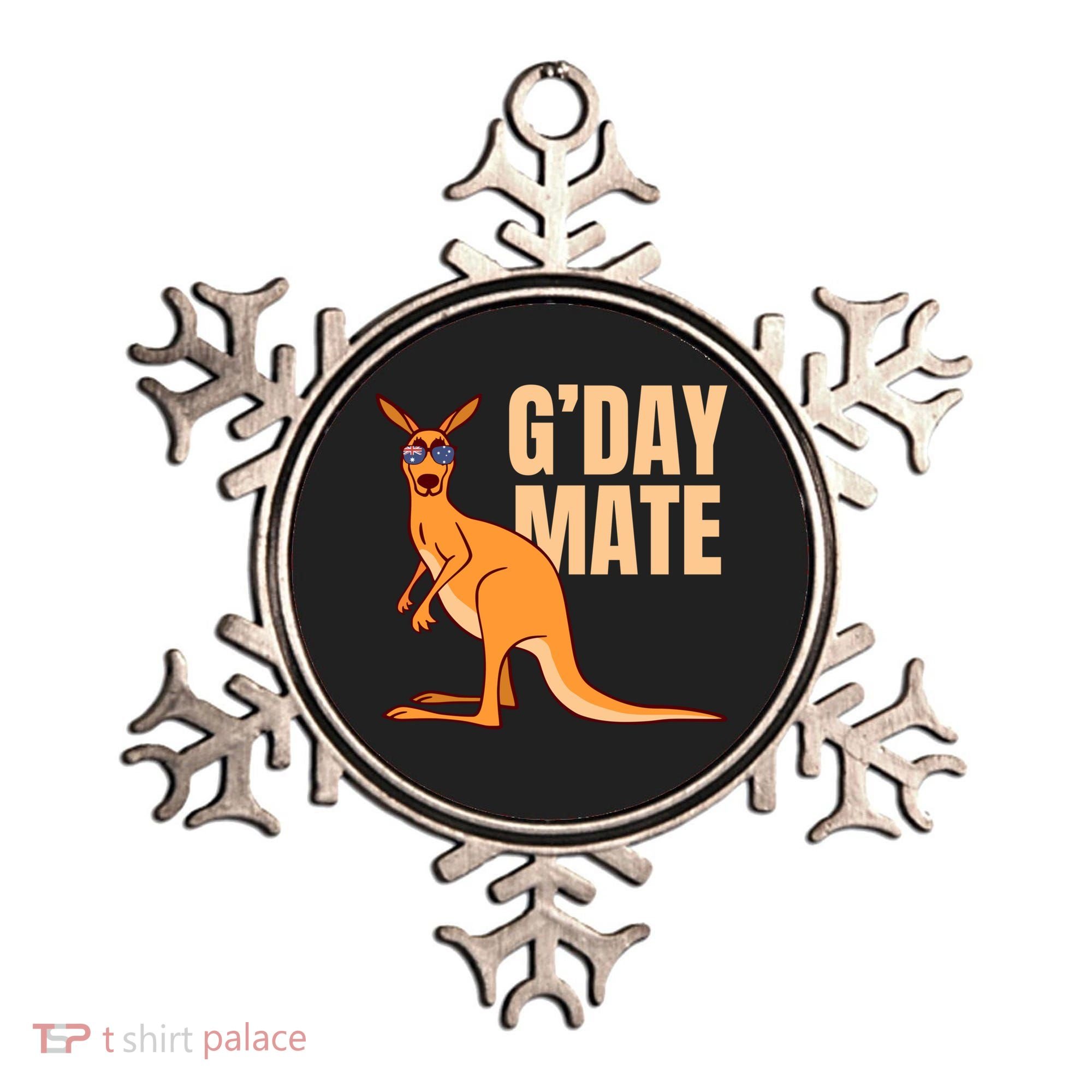 Australia G'day Mate Meaningful Gift Funny Kangaroo Australian Symbol Gift Ornament
