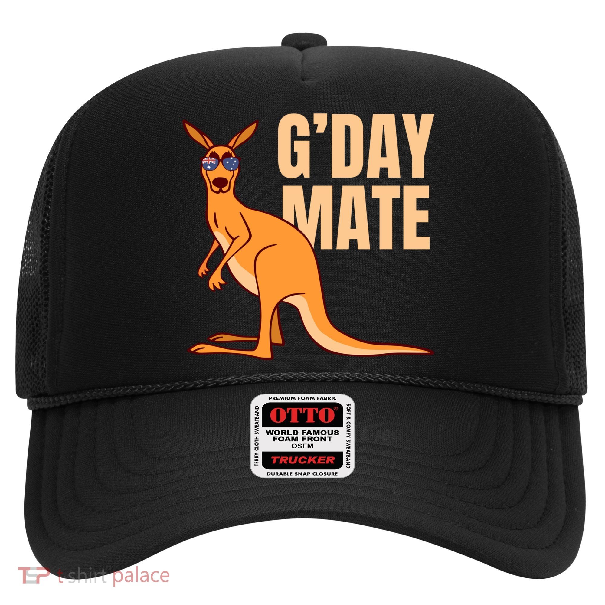 Australia G'day Mate Meaningful Gift Funny Kangaroo Australian Symbol Gift Hat