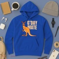 Australia G'day Mate Meaningful Gift Funny Kangaroo Australian Symbol Gift Hoodie thumb 3