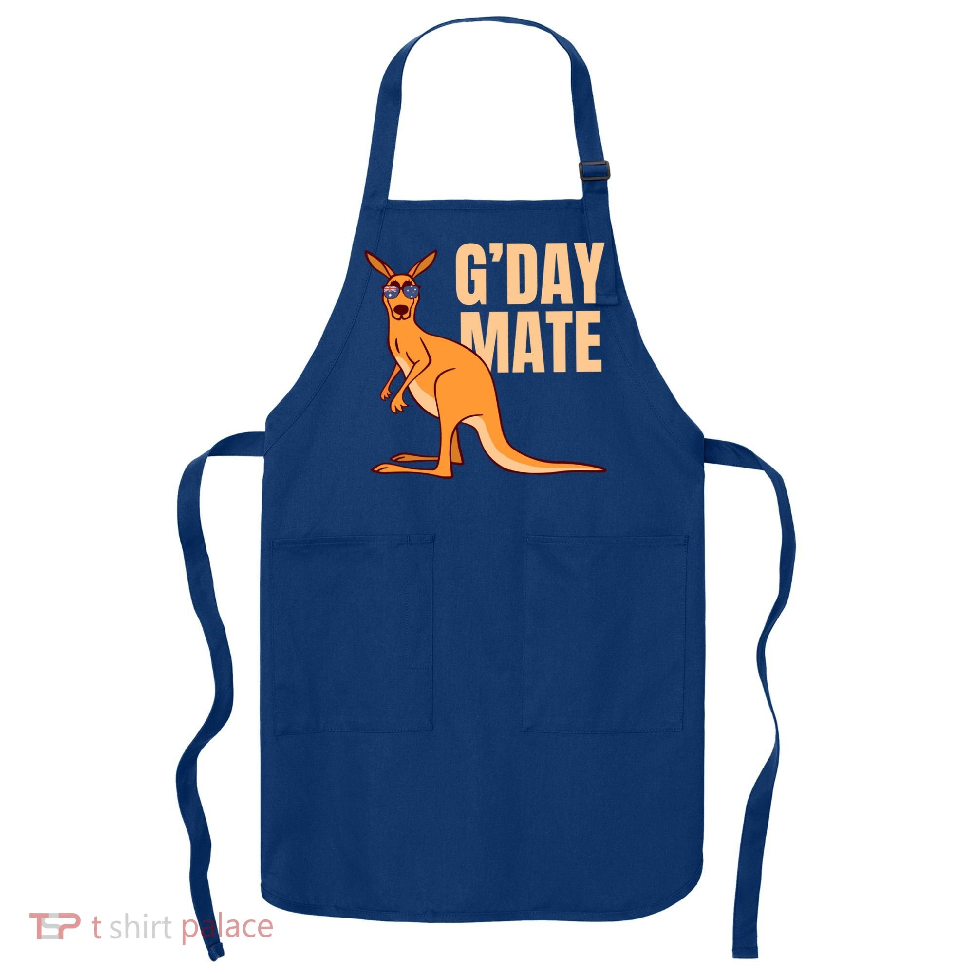 Australia G'day Mate Meaningful Gift Funny Kangaroo Australian Symbol Gift Apron