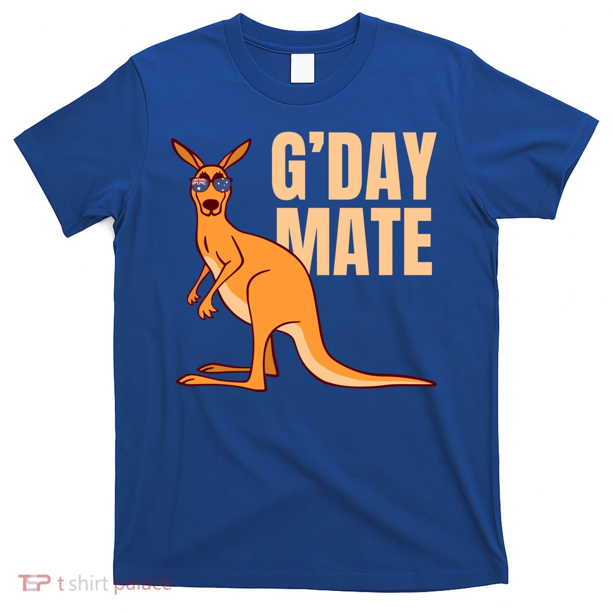 Australia G'day Mate Meaningful Gift Funny Kangaroo Australian Symbol Gift T-Shirt