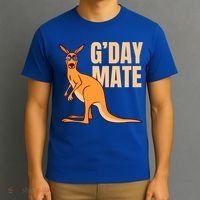 Australia G'day Mate Meaningful Gift Funny Kangaroo Australian Symbol Gift T-Shirt thumb 3
