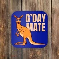 Australia G'day Mate Meaningful Gift Funny Kangaroo Australian Symbol Gift Coaster thumb 0