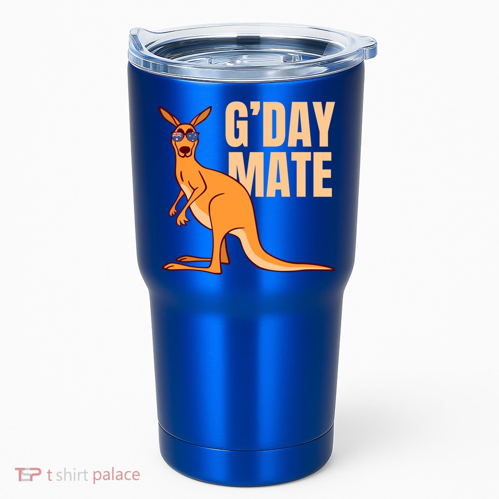 Australia G'day Mate Meaningful Gift Funny Kangaroo Australian Symbol Gift Tumbler