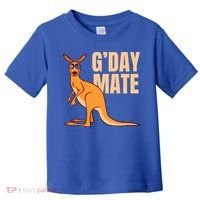 Australia G'day Mate Meaningful Gift Funny Kangaroo Australian Symbol Gift Toddler T-Shirt thumb 0