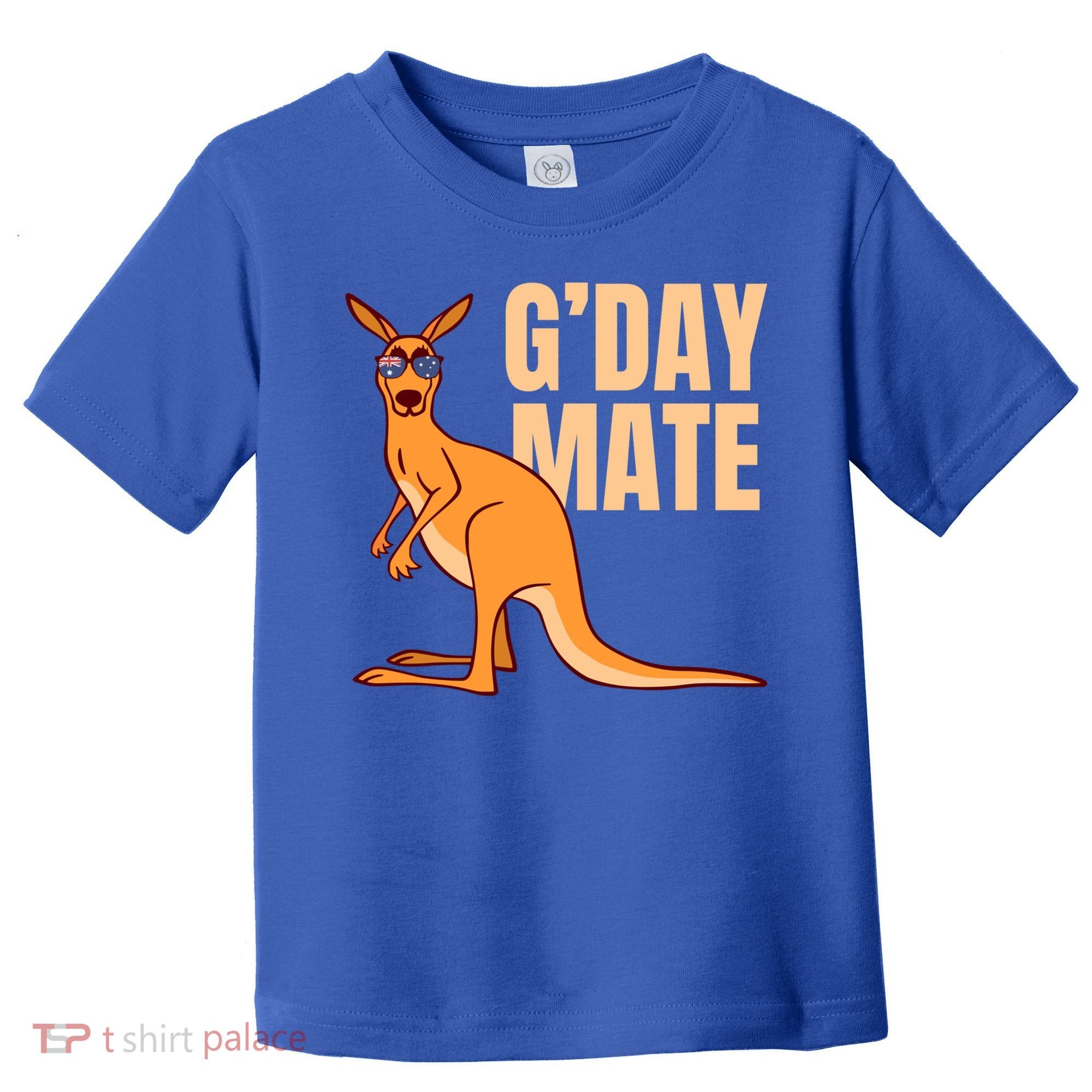 Australia G'day Mate Meaningful Gift Funny Kangaroo Australian Symbol Gift Toddler T-Shirt