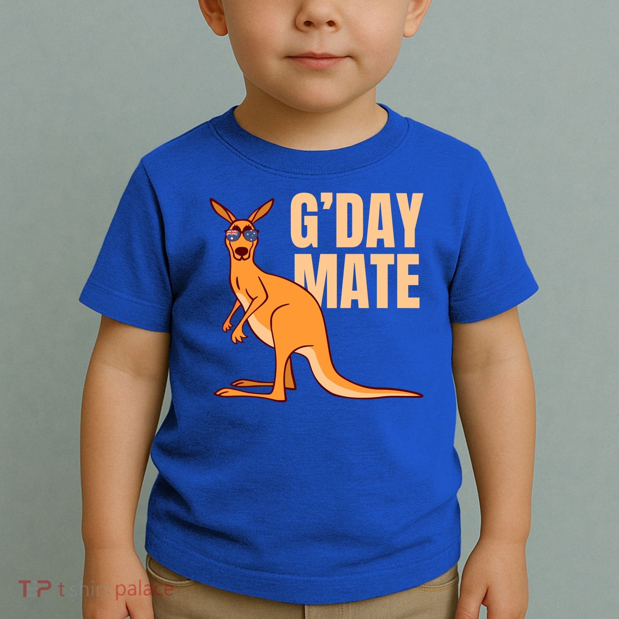 Australia G'day Mate Meaningful Gift Funny Kangaroo Australian Symbol Gift Toddler T-Shirt