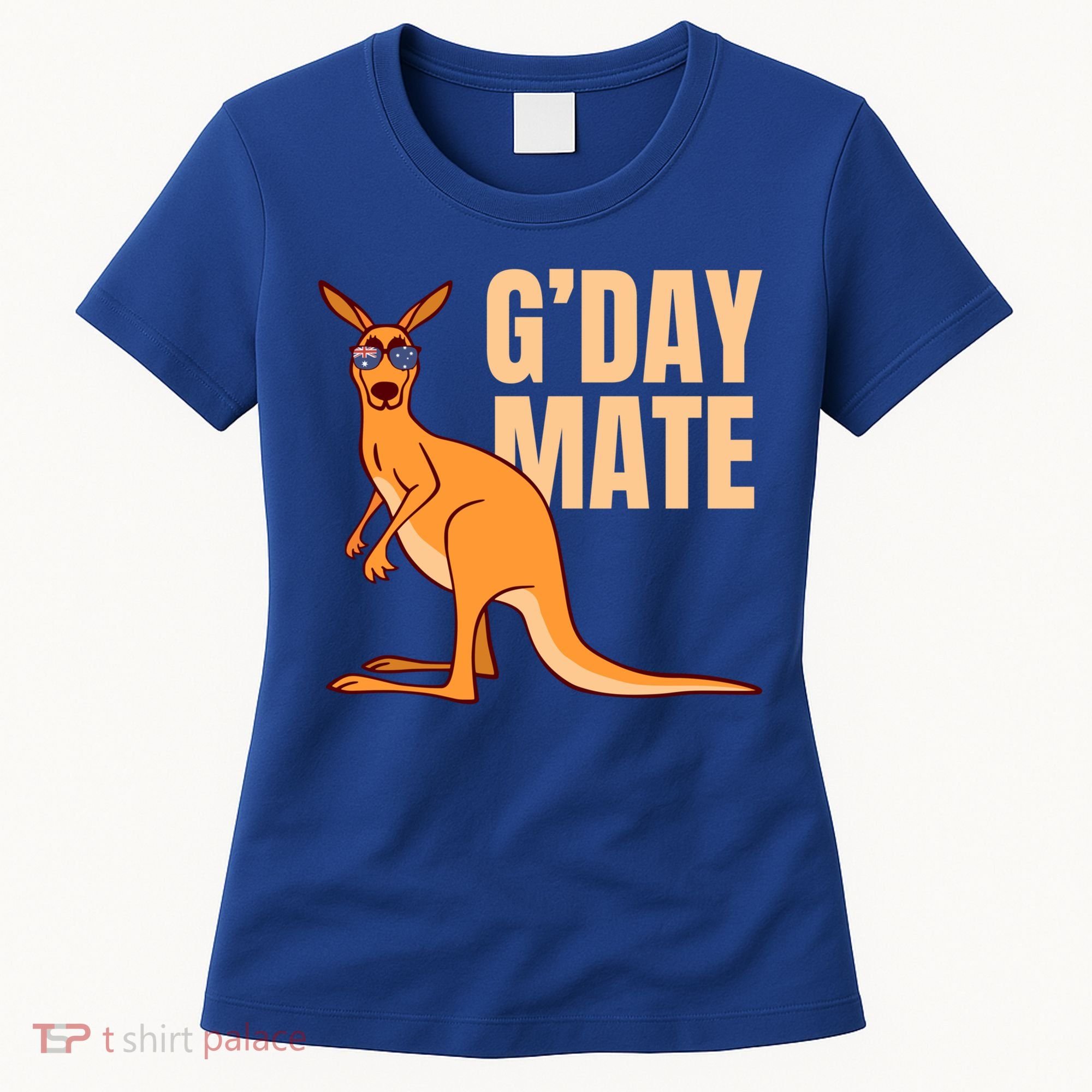 Australia G'day Mate Meaningful Gift Funny Kangaroo Australian Symbol Gift Women's T-Shirt