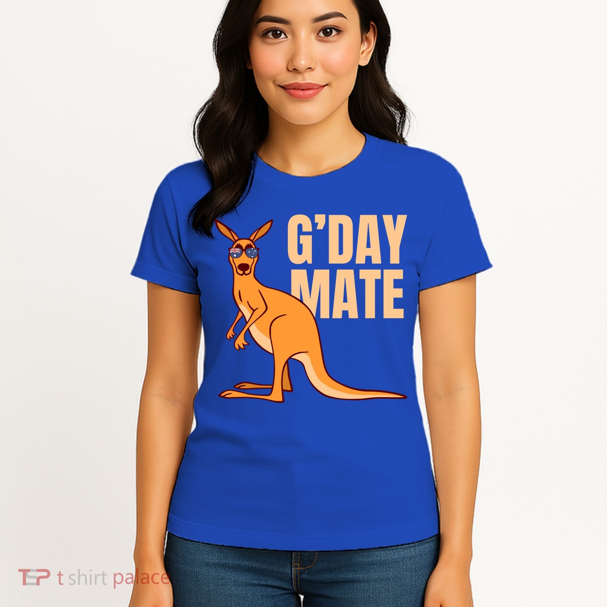 Australia G'day Mate Meaningful Gift Funny Kangaroo Australian Symbol Gift Women's T-Shirt